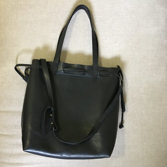 madewell medium drawstring transport tote